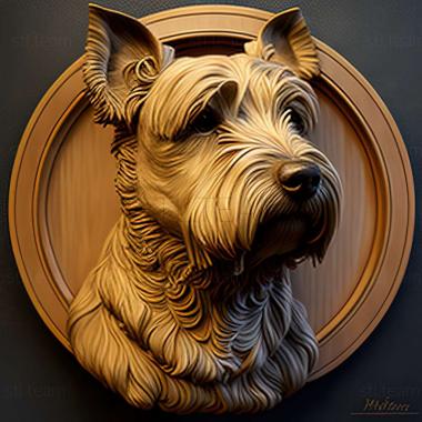 3D model Glen of Imaal Terrier dog (STL)